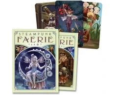 Tarot Kortų Rinkinys - Llewellyn Steampunk Faerie 78 Kortos, 225 Puslapių Knyga