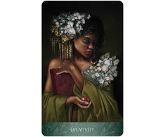 Tarotų Kortų Rinkinys - US Games Systems Luminescent Oracle 44 Kortos 36 Puslapių Knygelė