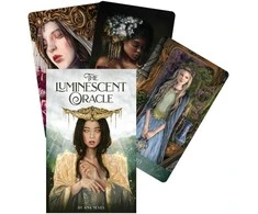 Tarotų Kortų Rinkinys - US Games Systems Luminescent Oracle 44 Kortos 36 Puslapių Knygelė