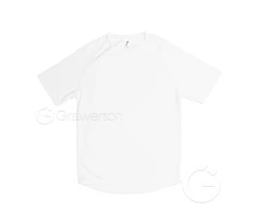 Tekstilė - ARGO T-marškiniai Sublimacijai Sportiniai Unisex Dydis M Balti