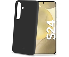 Telefono dėklas - CELLY CROMO Samsung Galaxy S24 5G Dėklas, Juodas, ATIDARYTA PAKUOTĖ
