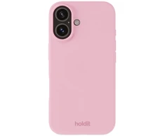 Telefono dėklas - Holdit Silikoninis iPhone 16 Plus Dėklas Rožinis