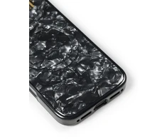 Telefono dėklas - Ideal of Sweden iPhone 16 MagSafe dizainerio perlamutrinis juodas