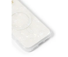 Telefono dėklas - Ideal of sweden iPhone 16 MagSafe IDPLCMS-I2461-10 perlamutrinė balta