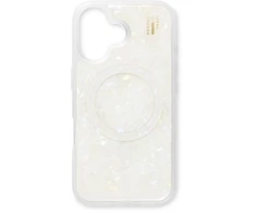 Telefono dėklas - Ideal of sweden iPhone 16 MagSafe IDPLCMS-I2461-10 perlamutrinė balta