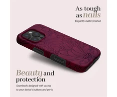Dėklas MIO Berry Blooms Magsafe Case Compatible for iPhone 16 Plus