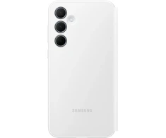 Telefono Dėklas - Samsung Galaxy A35 Smart View Wallet Case, Card Holder, Balta