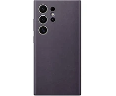 Telefono dėklas - Samsung Galaxy S24 Vegan Odinis dėklas GP-FPS921HCAVW Violetinė ATIDARYTA DĖŽUTĖ