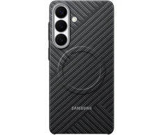 Telefono Dėklas - Samsung Galaxy S26 Plus Anglies Pluošto Magnetinis Pilkas