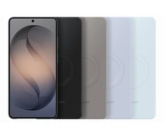 Telefono Dėklas - Samsung Galaxy S26 Ultra Slim Magnetinis Dėklas, Belaidis Įkrovimas, Pilkas