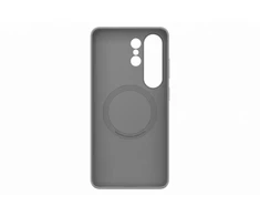 Telefono Dėklas - Samsung Galaxy S26 Ultra Silikoninis Magnetinis Dėklas, Belaidis Įkrovimas, Pilka