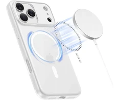 Telefono dėklas - Tech-Protect Magslim MagSafe iPhone 17 Pro Max Baltas Matinis