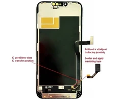 Telefono Ekrano Modulis - HX iPhone 13 Pro Max LTPO Minkštas OLED 120 Hz Ekranas