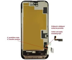 Telefono Ekrano Modulis - HX iPhone 15 Plus LTPO Minkštas OLED 60 Hz