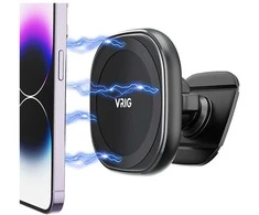 Telefono laikiklis - VRIG MG-06 Magnetinis laikiklis išmaniesiems telefonams su reguliuojamu kampu
