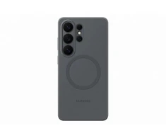 Telefono Dėklas - Samsung Galaxy S26 Ultra Silikoninis Magnetinis Dėklas, Juoda