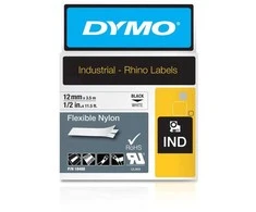 Dymo Schriftband (18488) Juodas Baltas (S0718100)