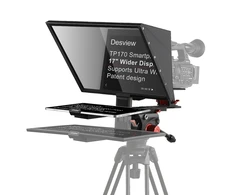 Teleprompteris - Desview TP170 17 colių Veidrodis, 26 sluoksnių Stiklas, Bluetooth Nuotolinio Valdymo Pultas