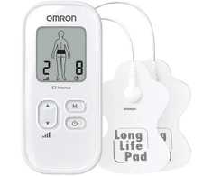 TENS Aparatas - Omron E3 Intense HV-F021-E4W 3 Režimai 15 Intensyvumo Lygių Baltas