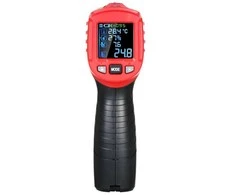 Lazerinis pirometras su drėkins matuokliu Habotest HT651D