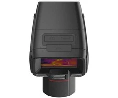 „Guide Sensmart E2+“ terminio vaizdo kamera. Vanadžio oksidas. Neaušinami židinio plokštumos masyvai. Juodas. 256 x 192 pikselių. Integruotas LCD ekranas.