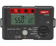 Testavimo Įranga - Uni-T UT501B Izoliacijos Atsparumo Matuoklis 5GΩ 1000V LCD Juodas