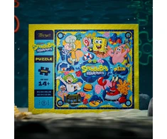 Theory 11 Dėlionė - SpongeBob SquarePants 1000 Detalių Dėlionė 65 x 65 cm