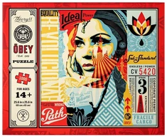 Theory 11 Dėlionė - Theory11 OBEY 1000 Dalių Dėlionė, Įvairiaspalvė