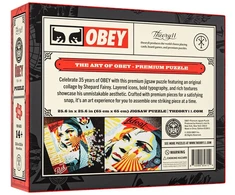 Theory 11 Dėlionė - Theory11 OBEY 1000 Dalių Dėlionė, Įvairiaspalvė