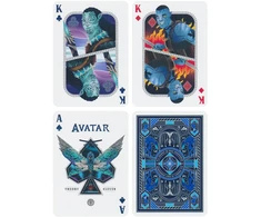 Theory 11 Kolekcionuojamos Kortelės - Theory11 Avatar Playing Cards, 52 Kortelės, 2 Džokeriai, Mėlyna