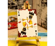 Theory 11 Theory11 Basquiat Žaidimo Kortos