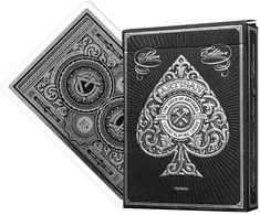 Theory 11 Žaidimų Kortos - Artisan Sidabrinis Edition 52 Kortos + 2 Džokeriai 63.5 x 88.9 mm