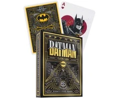 Theory 11 Žaidimų Kortos - Batman 85-ojo Jubiliejaus Kaladė 52 Kortos + 2 Džokeriai Juoda/Geltona/Sidabrinė
