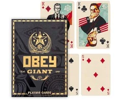 Theory 11 Žaidimų Kortos - OBEY Auksinė Leidimo Theory11 56 Pokerio Kortos su Džokeriais