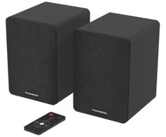Kompiuterio kolonėlės Knygų Lentynos Garsiakalbiai Thomson Hifi 50W BT 5.0 Rca Juodi