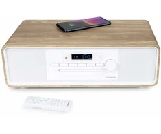 Ausinės Thomson mikro garso sistema BT radijas Fm/cd/mp3/usb 50W Balta