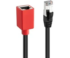 Tinklo Adapteris - LINDY Cat.6A Break-Away, RJ-45, 500MHz, 0.2 m, Juodas