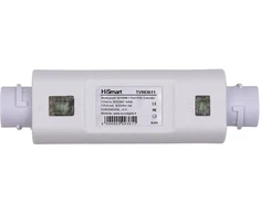 Tinklo Įranga - HiSmart PoE 10/100M Išplėtiklis 100M, 30W, IP66 Atsparus Vandeniui Juodas