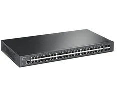 Tinklo Įranga - TP-Link SG3452X 48-Port 1Gbps Valdomas Jungiklis Juodas