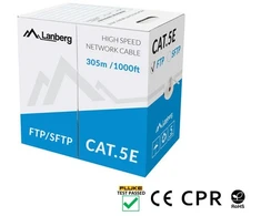 Tinklo Kabelis - LANBERG FTP CAT.5E 305M