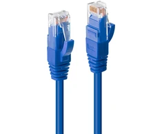 Tinklo kabelis - LINDY 7,5m Cat.6 U/UTP 250MHz varis 26AWG mėlynas