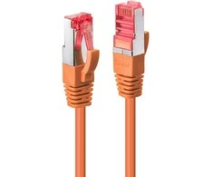 Tinklo Kabelis - LINDY Cat.6 S/FTP Tinklo Kabelis, M/M, RJ45, 250MHz, 27AWG, 20 m, Oranžinis