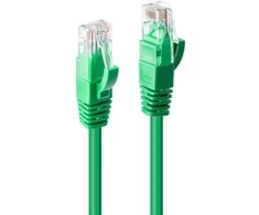Tinklo Kabelis - LINDY Cat.6 U/UTP Tinklo Kabelis, RJ45, M/M, 250MHz, 30 m, Žalias
