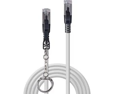 Tinklo Kabelis - LINDY Cat.6A S/FTP LSZH Tinklo Apsaugos Kabelis, RJ45, M/M, 500MHz, 15 m, Pilkas
