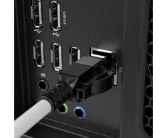 Tinklo Kabelis - LINDY Cat.6A S/FTP LSZH Tinklo Apsaugos Kabelis, RJ45, M/M, 500MHz, 0.3 m, Pilkas
