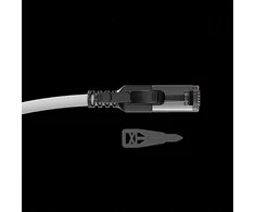 Tinklo Kabelis - LINDY Cat.6A S/FTP LSZH Tinklo Apsaugos Kabelis, RJ45, M/M, 500MHz, 1.5 m, Pilkas