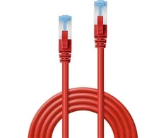 Tinklo Kabelis - LINDY Cat.6A S/FTP LSZH Tinklo Kabelis, RJ45, M/M, 500MHz, 30 m, Raudonas