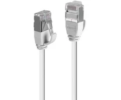 Tinklo Kabelis - LINDY Cat.6A U/FTP LSZH Ultra Slim Tinklo Kabelis, RJ45, M/M, 500MHz, 32AWG, 0.3 m, Pilkas