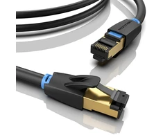 Tinklo kabelis - Vention Cat.8 SFTP Komutacinis kabelis 20m 2000MHz Juodas