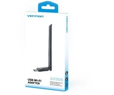 Vention AX300 USB Wi-Fi 6 2.4GHz BK network card